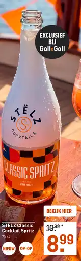 Gall & Gall STËLZ Classic Cocktail Spritz 75CL aanbieding