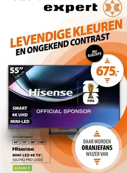 Expert Hisense Mini-LED 55U79Q PRO (2025) aanbieding