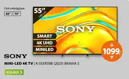Expert Sony K-55XR59B (2025) BRAVIA 5 aanbieding