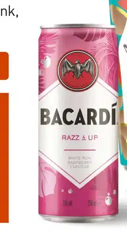 Gall & Gall Bacardí Razz & Up 25CL aanbieding