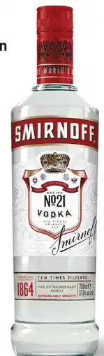 Gall & Gall Smirnoff 70CL aanbieding