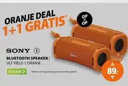 Expert Sony ULT Field 1 Oranje aanbieding