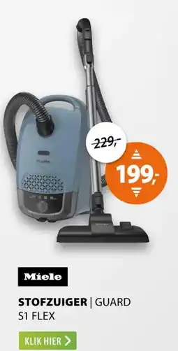 Expert Miele Guard S1 Flex Blauw aanbieding