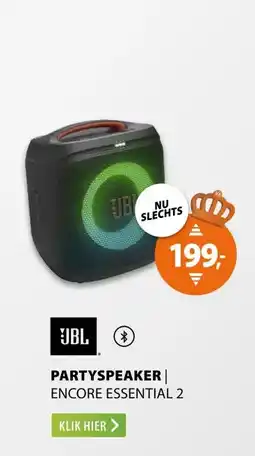 Expert JBL Encore Essential 2 Zwart aanbieding