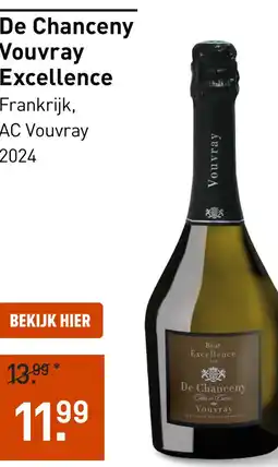 Gall & Gall De Chanceny Vouvray Excellence 75CL aanbieding
