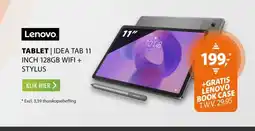 Expert Lenovo Idea Tab 11 inch 128GB Wifi met Stylus aanbieding