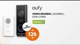 Expert Eufy Video Doorbell E340 + Chime aanbieding