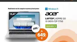 Expert Acer Aspire Go 15 (AG15-72P-77S0) aanbieding