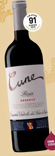 Gall & Gall Cune Rioja Reserva 75CL aanbieding