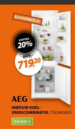 Expert AEG TSC6N181ES aanbieding