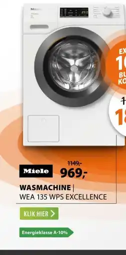 Expert Miele WEA 135 WPS Excellence aanbieding