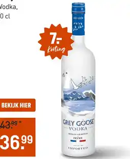 Gall & Gall Grey Goose 70CL aanbieding