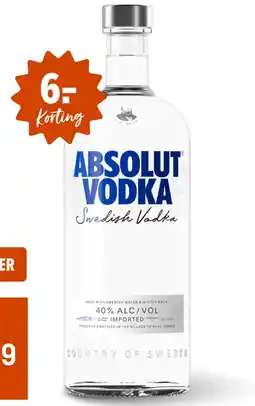 Gall & Gall Absolut Vodka 100CL aanbieding