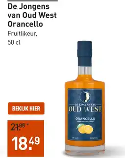 Gall & Gall De Jongens van Oud West Orancello 50CL aanbieding