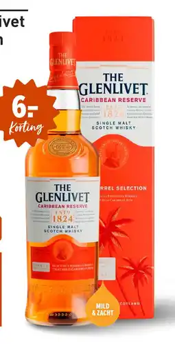 Gall & Gall The Glenlivet Caribbean Reserve 70CL aanbieding