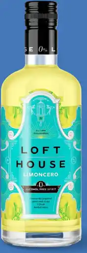 Gall & Gall Loft House Limoncero Alcoholvrij 70CL aanbieding