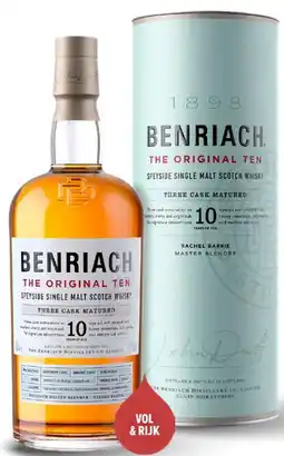 Gall & Gall Benriach Original Ten 70CL aanbieding