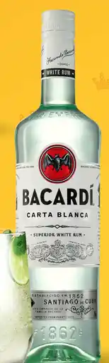 Gall & Gall Bacardí Carta Blanca 70CL aanbieding