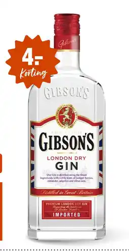 Gall & Gall Gibson's 70CL aanbieding