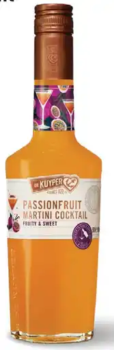 Gall & Gall De Kuyper Passionfruit Martini Cocktail 50CL aanbieding
