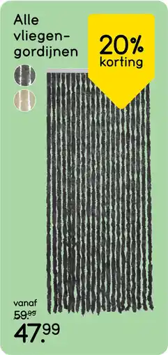 Leen Bakker Alle vliegengordijnen aanbieding