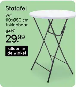 Leen Bakker Statafel aanbieding