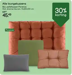 Leen Bakker Alle loungekussens aanbieding