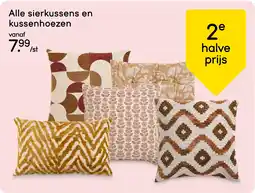 Leen Bakker Alle sierkussens en kussenhoezen aanbieding