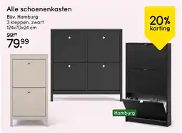 Leen Bakker Alle schoenenkasten aanbieding