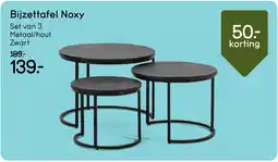 Leen Bakker Bijzettafel Noxy aanbieding