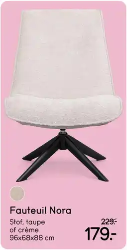 Leen Bakker Fauteuil Nora aanbieding