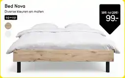 Leen Bakker Bed Nova aanbieding
