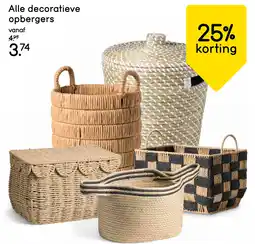 Leen Bakker Alle decoratieve opbergers aanbieding
