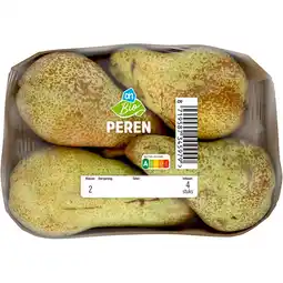 Albert Heijn AH Biologisch Peren schaal aanbieding