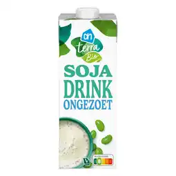 Albert Heijn AH Terra Biologische soja drink ongezoet aanbieding