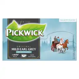 Albert Heijn Pickwick Mild earl grey decaffeinated aanbieding
