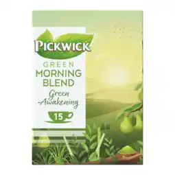 Albert Heijn Pickwick Morning blend green awakening aanbieding