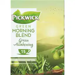 Albert Heijn Pickwick Morning blend green awakening aanbieding