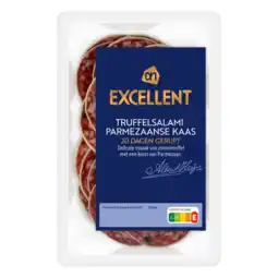 Albert Heijn AH Excellent Truffelsalami parmezaan aanbieding
