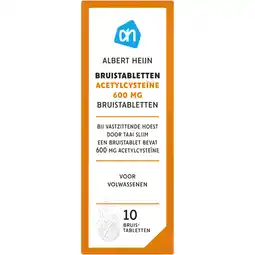 Albert Heijn AH Bruistabletten acetylcysteïne 600mg aanbieding