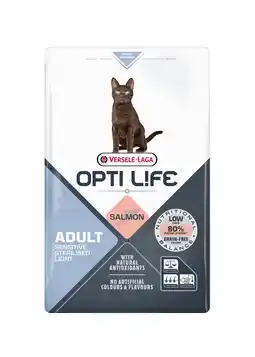 Pets Place Opti Life Sensitive Sterilised/Light - Kattenvoer - 2.5 kg aanbieding