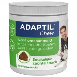 Pets Place Adaptil Chews - Kauwsnack - Anti stressmiddel - 30 stuks Oraal aanbieding