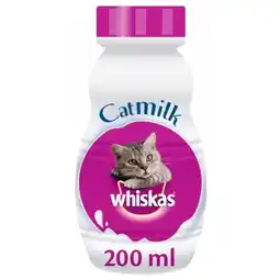 Pets Place Whiskas Catmilk - Kattensnack - Melk 200 ml aanbieding