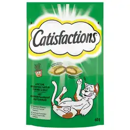 Pets Place Catisfactions Catnip - Kattensnack - 60 g aanbieding