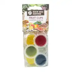 Pets Place Back Zoo Nature Fruit Cups - Vogelsnack - Mix 6 stuks aanbieding