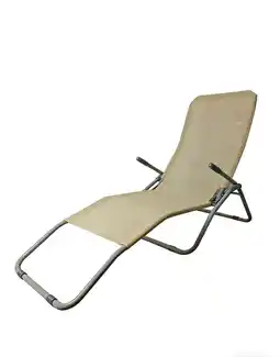 Pets Place Bestgarden Ligstoel Rocking - Tuinmeubelen - Taupe Ecru aanbieding