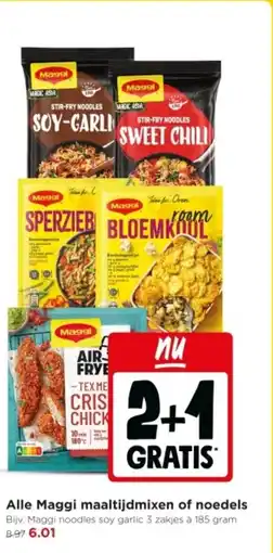 Jumbo Alle maggi maaltijdmixen of noedels aanbieding