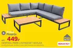Praxis Central park loungeset scalea aanbieding
