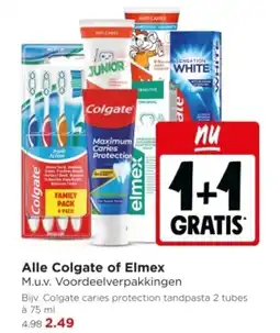 Jumbo Alle Colgate of Elmex aanbieding