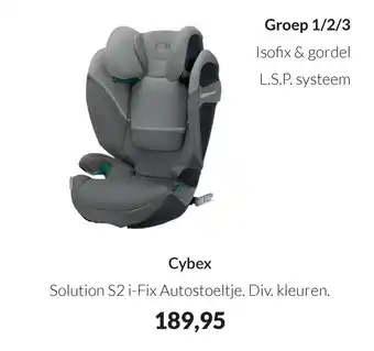 Babypark Cybex Solution S2 i-Fix Autostoeltje aanbieding